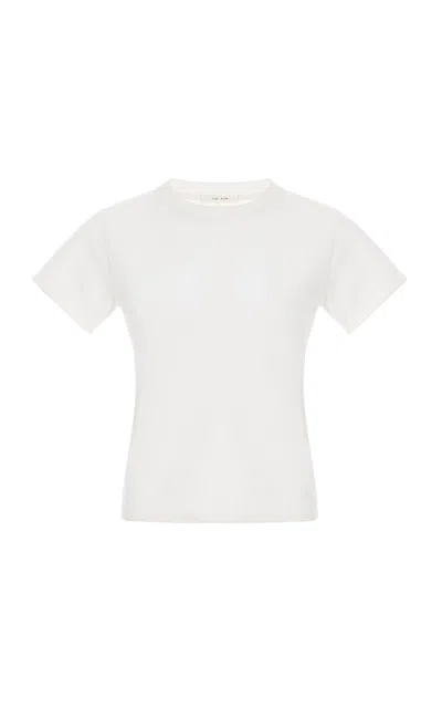 THE ROW TOMMY COTTON-SILK JERSEY T-SHIRT