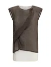 The Row Top In Brown