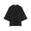 The Row Issi Cotton Top In Black