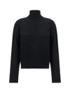 The Row Hensi Turtleneck Sweater In Black