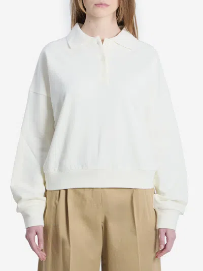 The Row Corzas Cotton Top In White