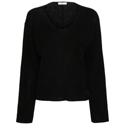 The Row Tops In Black