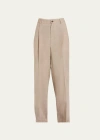 THE ROW TOR PINTUCK WOOL PANTS