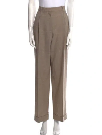 Pre-owned The Row Tor Wide Leg Pants W/ Tags In Neutral