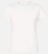 The Row Item O-neck Short-sleeved T-shirt In White