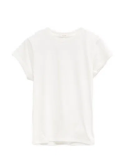 The Row Tori Cotton T-shirt In White