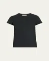 The Row Wesler Short-sleeve Cotton Jersey T-shirt In Black