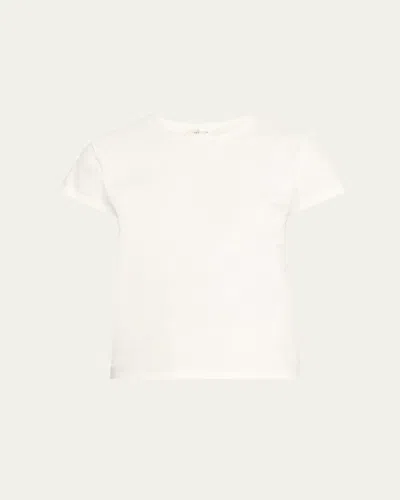 The Row Tori Shrunken T-shirt In White