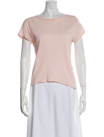 Pre-owned The Row Tori Top Crew Neck T-shirt In Pink