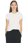 The Row Item O-neck Short-sleeved T-shirt In White