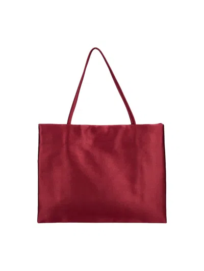 The Row Tote Bag "cecily" In Red