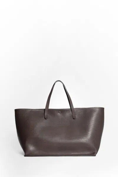 The Row Woman Brown Tote Bags