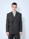 The Row Toyo Blazer In Brown