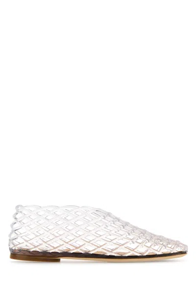 The Row Transparent Pvc Mara Slip-ons In Clear