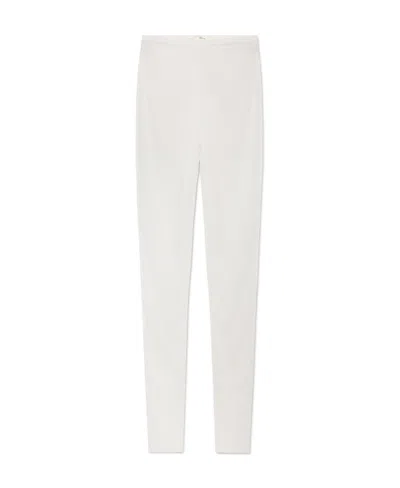 The Row Transparent Trousers In White