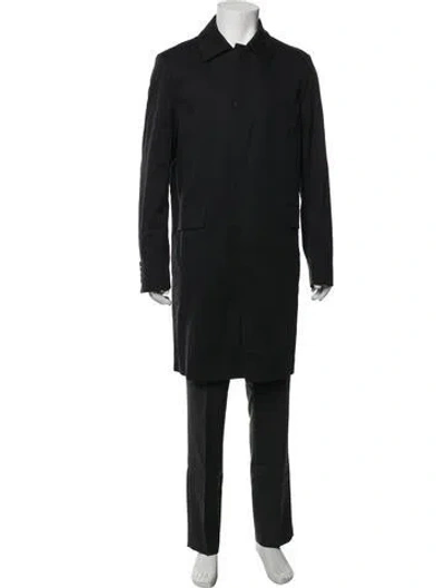 Pre-owned The Row Trench Coat In Black