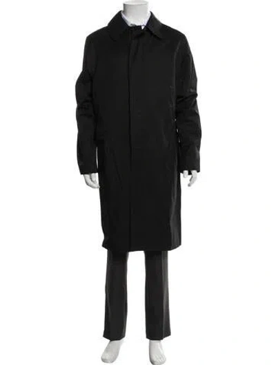 Pre-owned The Row Trench Coat In Black