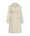 The Row Trench Coat In Brown