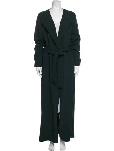 Pre-owned The Row Trench Coat In Green