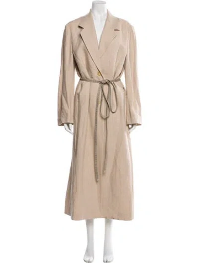 Pre-owned The Row Trench Coat In Neutral