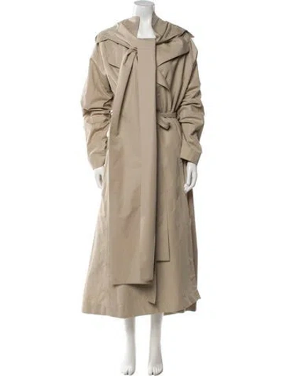 Pre-owned The Row Trench Coat In Neutral