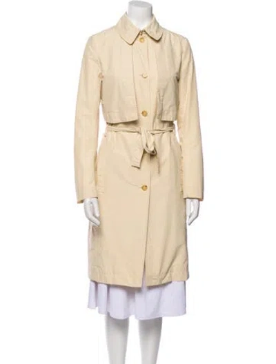 Pre-owned The Row Trench Coat In Neutral