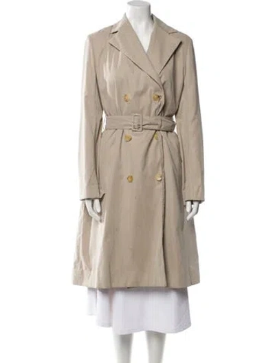 Pre-owned The Row Trench Coat In Neutral