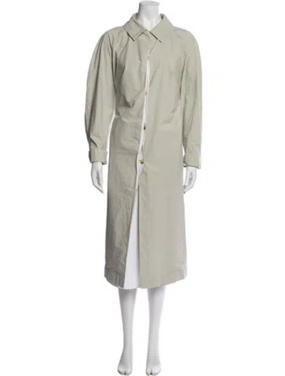 Pre-owned The Row Trench Coat In Neutral