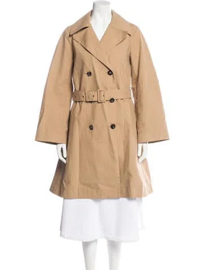 Pre-owned The Row Trench Coat In Neutral