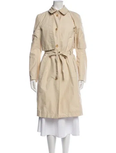 Pre-owned The Row Trench Coat In Neutral