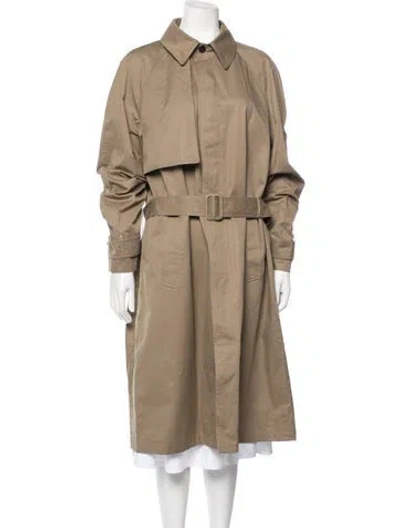 Pre-owned The Row Trench Coat In Neutrals