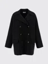 The Row 'azuron' Coat In Black