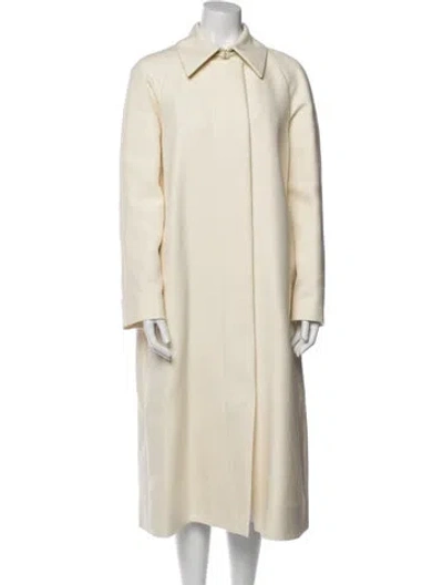 Pre-owned The Row Trench Coat W/ Tags In Neutral