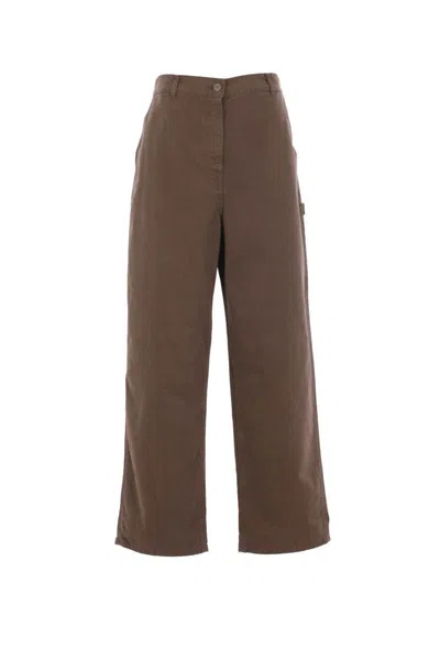The Row Trousers In Brown