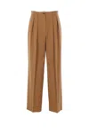 The Row Trousers In Brown
