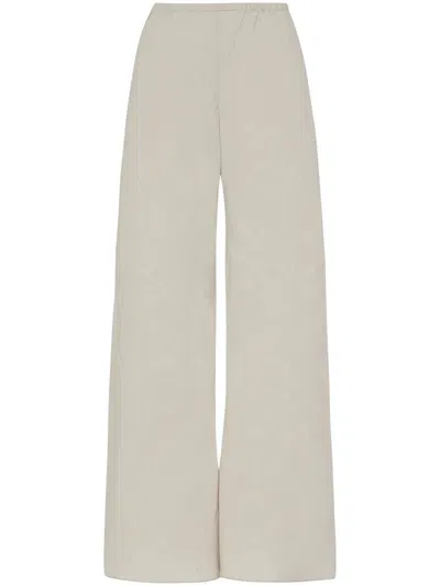 The Row Trousers In White