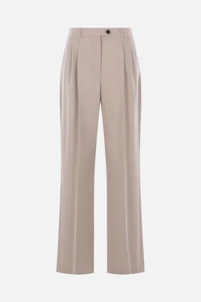 The Row Trousers In Gray