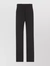 The Row Zuzana Cotton Straight-leg Ankle Pants