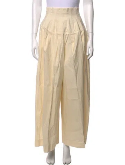 Pre-owned The Row 'trude' Pants Wide Leg Pants In Neutral