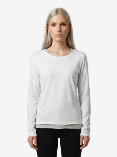 The Row Tshirt Kalto Bianco Sporco In White