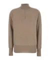 The Row Turtleneck Long-sleeved Sweater In Brown