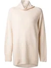 The Row Turtleneck Sweater In 白色
