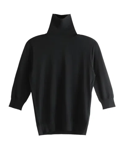 The Row Turtleneck Sweater In Black