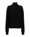 The Row Turtleneck Sweater In Black