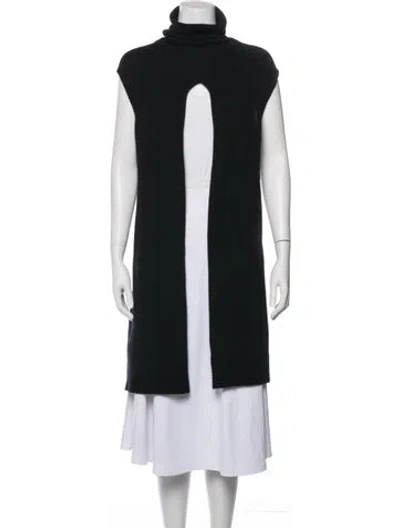Pre-owned The Row Turtleneck Sweater In Black