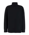 The Row Stepny Wool And Cashmere Sweater In Black
