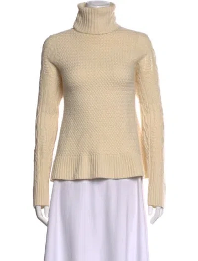 Pre-owned The Row Turtleneck Sweater In Neutral