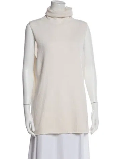 Pre-owned The Row Turtleneck Sweater In Neutral