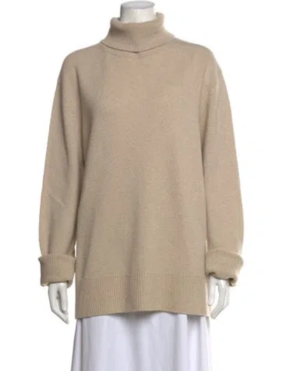 Pre-owned The Row Turtleneck Sweater In Neutrals