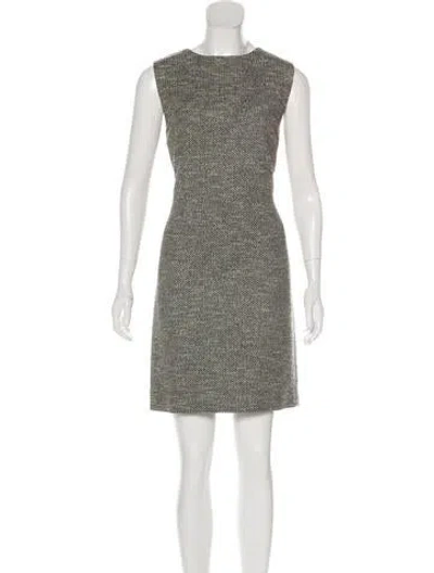 Pre-owned The Row Tweed Mini Dress